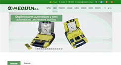 Desktop Screenshot of mequim.com.pe