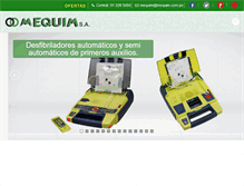 Tablet Screenshot of mequim.com.pe